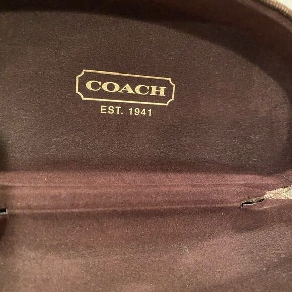 COACH MONOGRAMMED HARD SUNGLASSES CASE - Picture 5 of 5